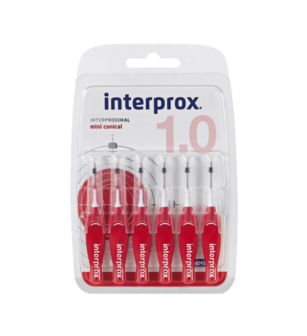 Interprox borsteltje rood