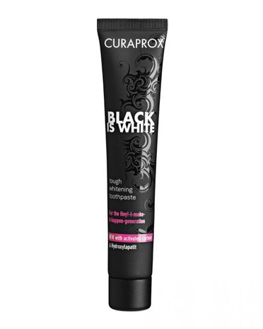 Curaprox Black Is White Tandpasta LIGHT, Whitening