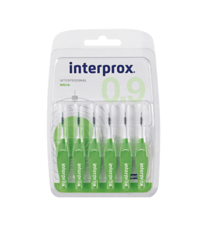 Interprox groen borsteltje