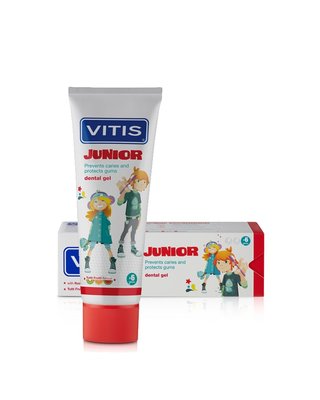 Vitis Junior Tandgel, 75ml