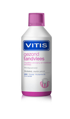 Vitis Gezond Tandvlees Mondspoelmiddel, 500ml