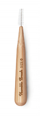 Humble Brush Bamboe Ragers, Type 0 Roze, 1,7mm, 6 Stuks