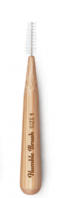 Humble Brush Bamboe Ragers Plasticvrij, Type 2 Rood, 1,8mm, 6 Stuks