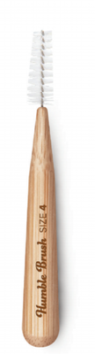 Humble Brush Bamboe Ragers Plasticvrij, Type 4 Geel, 2mm, 6 Stuks