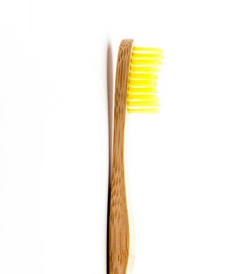 Humble Brush Bamboe Tandenborstel, Soft, Geel, 1 Stuk