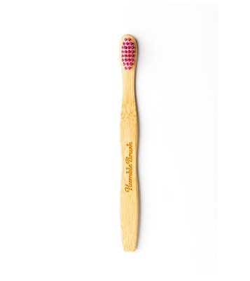 Humble Brush Bamboe Tandenborstel KIND, Soft, Roze, 1 Stuk