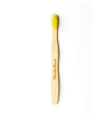 Humble Brush Bamboe Tandenborstel KIND, Soft, Geel, 1 Stuk